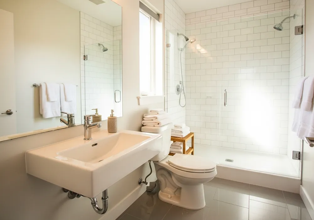 Sparkling clean bathroom after Rejuv Cleaning — Columbus OH